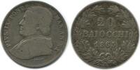 Vatican Argent 20 Baiocchi 20 Baiocchi Vatican Argent -