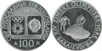 Yougoslavie Argent 100 dinars 100 Dinars Yougoslavie - Argent -