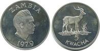 Zambie Argent 5 Kwacha 5 Kwacha - Zambie Argent -