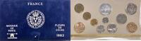 France Franc Série Fleurs de Coins - France 1982 -