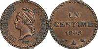 1 Centime 1 Centime Dupré Deuxième République -
