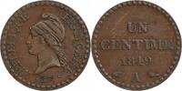 1 Centime 1 Centime Dupré Deuxième République -