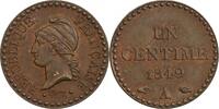 1 Centime 1 Centime Dupré Deuxième République -