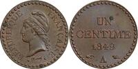1 Centime 1 Centime Dupré Deuxième République -