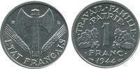 1 Franc 1 Franc Bazor Aluminium Etat Français -
