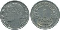 1 Franc 1 Franc Morlon Aluminium Gouvernement Provisoire -