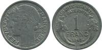 1 Franc 1 Franc Morlon Aluminium Gouvernement Provisoire -