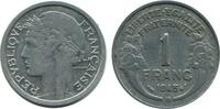 1 Franc 1 Franc Morlon Aluminium Gouvernement Provisoire -