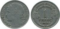 1 Franc 1 Franc Morlon Aluminium Quatrième République -