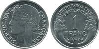 1 Franc 1 Franc Morlon Aluminium Quatrième République -