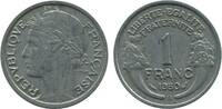 1 Franc 1 Franc Morlon Aluminium Quatrième République -