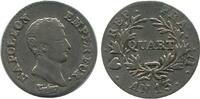 France 1/4 Franc 1/4 Franc Napoléon Empereur Calendrier Révolutionnaire -