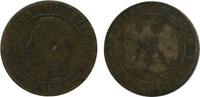 10 Centimes 10 Centimes Napoléon III Tête Nue Second Empire -
