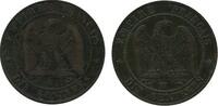 10 Centimes 10 Centimes Napoléon III Tête Nue Second Empire -
