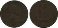 10 Centimes 10 Centimes Napoléon III Tête Nue Second Empire -
