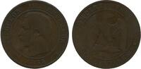 10 Centimes 10 Centimes Napoléon III Tête Nue Second Empire -