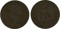 10 Centimes 10 Centimes Napoléon III Tête Nue Second Empire -