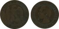 10 Centimes 10 Centimes Napoléon III Tête Nue Second Empire -
