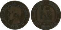 10 Centimes 10 Centimes Napoléon III Tête Nue Second Empire -