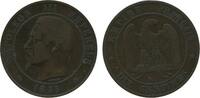 10 Centimes 10 Centimes Napoléon III Tête Nue Second Empire -