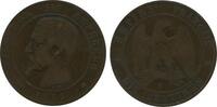10 Centimes 10 Centimes Napoléon III Tête Nue Second Empire -