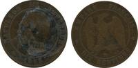 10 Centimes 10 Centimes Napoléon III Tête Nue Second Empire -