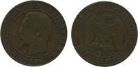 10 Centimes 10 Centimes Napoléon III Tête Nue Second Empire -