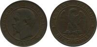 10 Centimes 10 Centimes Napoléon III Tête Nue Second Empire -