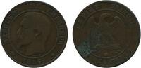 10 Centimes 10 Centimes Napoléon III Tête Nue Second Empire -
