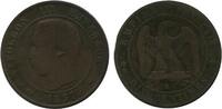10 Centimes 10 Centimes Napoléon III Tête Nue Second Empire -