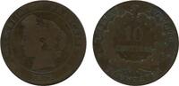 10 Centimes 10 Centimes Cérès Troisième République -