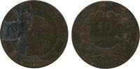 10 Centimes 10 Centimes Cérès Troisième République -