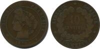10 Centimes 10 Centimes Cérès Troisième République -