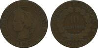 10 Centimes 10 Centimes Cérès Troisième République -