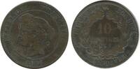 10 Centimes 10 Centimes Cérès Troisième République -