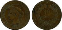 10 Centimes 10 Centimes Cérès Troisième République -