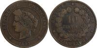 10 Centimes 10 Centimes Cérès Troisième République -