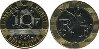 10 Francs 10 Francs R.F. Génie de la Bastille -
