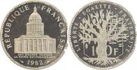 100 Francs 100 Francs Panthéon Piéfort en Argent -