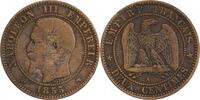 2 Centimes 2 Centimes Napoléon III Tête Nue Second Empire -