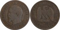 2 Centimes 2 Centimes Napoléon III Tête Nue Second Empire -