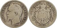 2 Francs 2 Francs Napoléon III Tête Laurée -