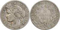 2 Francs 2 Francs Cérès Avec Légende -