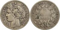 2 Francs 2 Francs Cérès Avec Légende Troisième République -