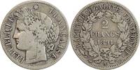 2 Francs 2 Francs Cérès Avec Légende Troisième République -