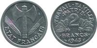 2 Francs 2 Francs Bazor Aluminium Etat Français -