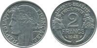 2 Francs 2 Francs Morlon Aluminium Quatrième République -