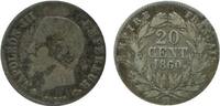 20 Centimes 20 Centimes Napoléon III Tête Nue Second Empire -