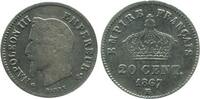 20 Centimes 20 Centimes Napoléon III Tête Laurée Grand Module Second Empire -