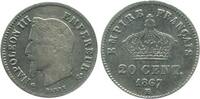 20 Centimes 20 Centimes Napoléon III Tête Laurée Grand Module Second Empire -